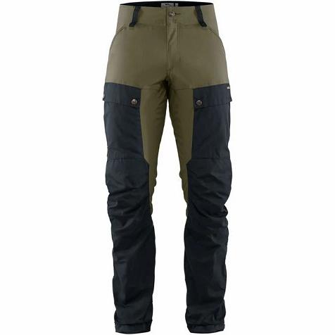 Fjallraven Men Keb Hiking Pants Navy Olive PH175516 Philippines